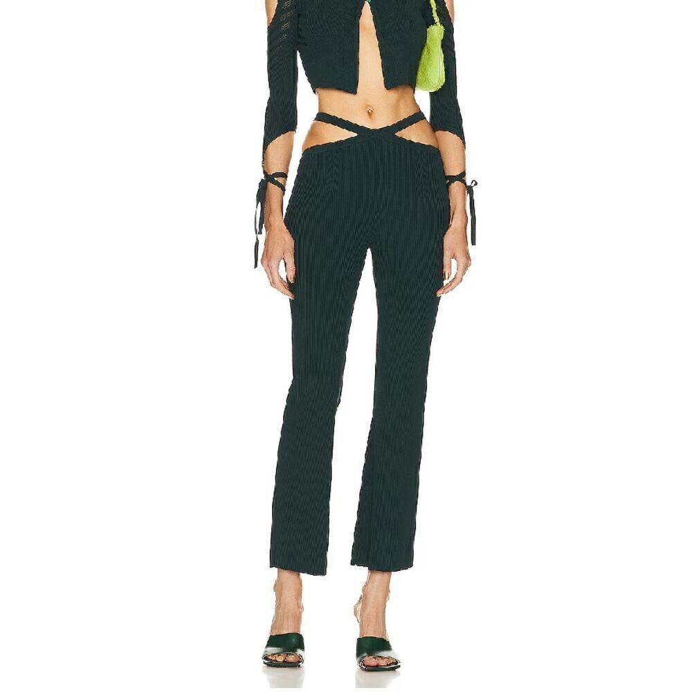 NWT Cult Gaia Ashton Pants in Isla Green Sz. L
